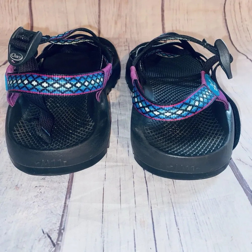 Chaco ZX/2 Sandals Mens 11 Made USA Vibram Double Strap Toe Loop Hiking